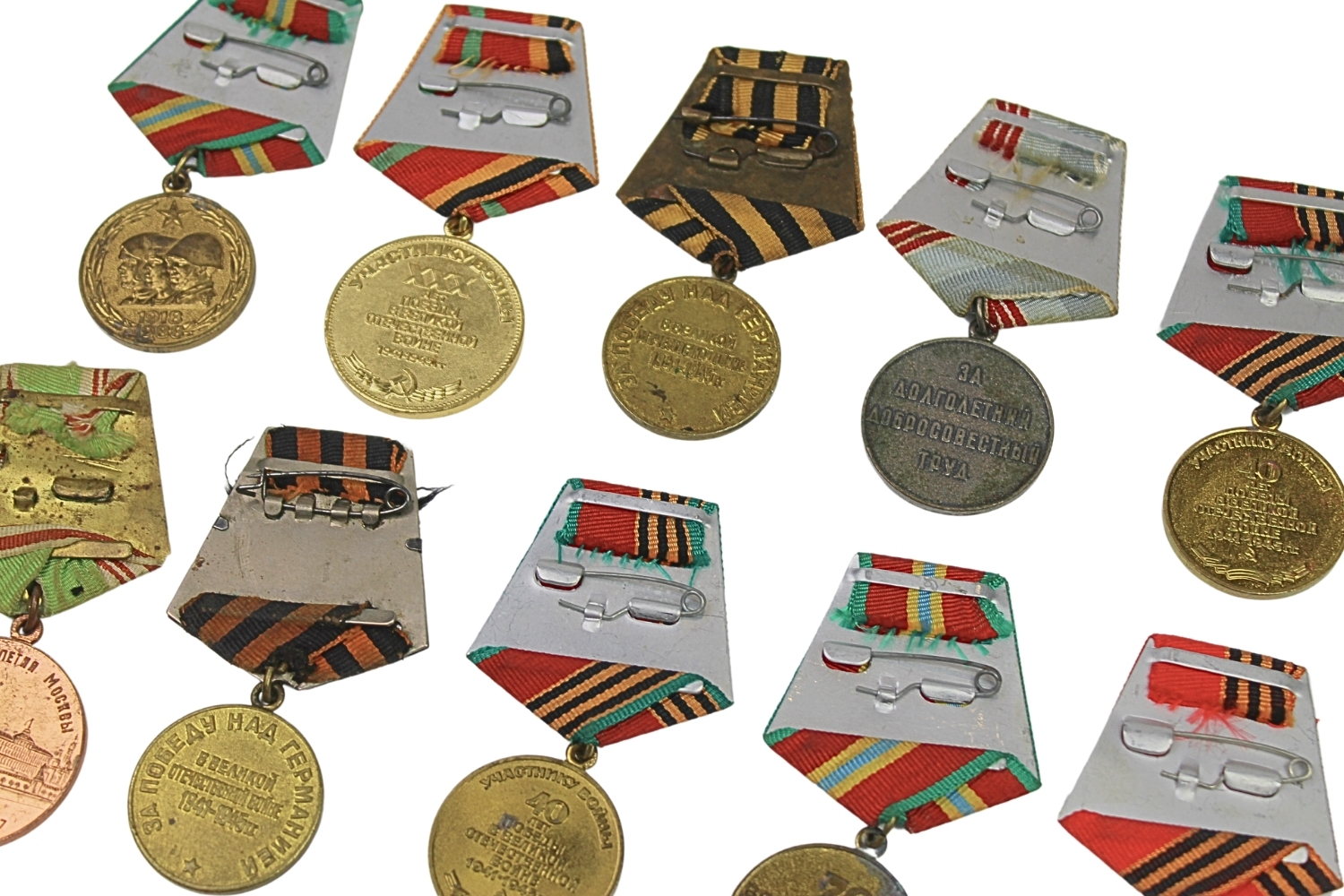 Duży zestaw medali ZSRR 
