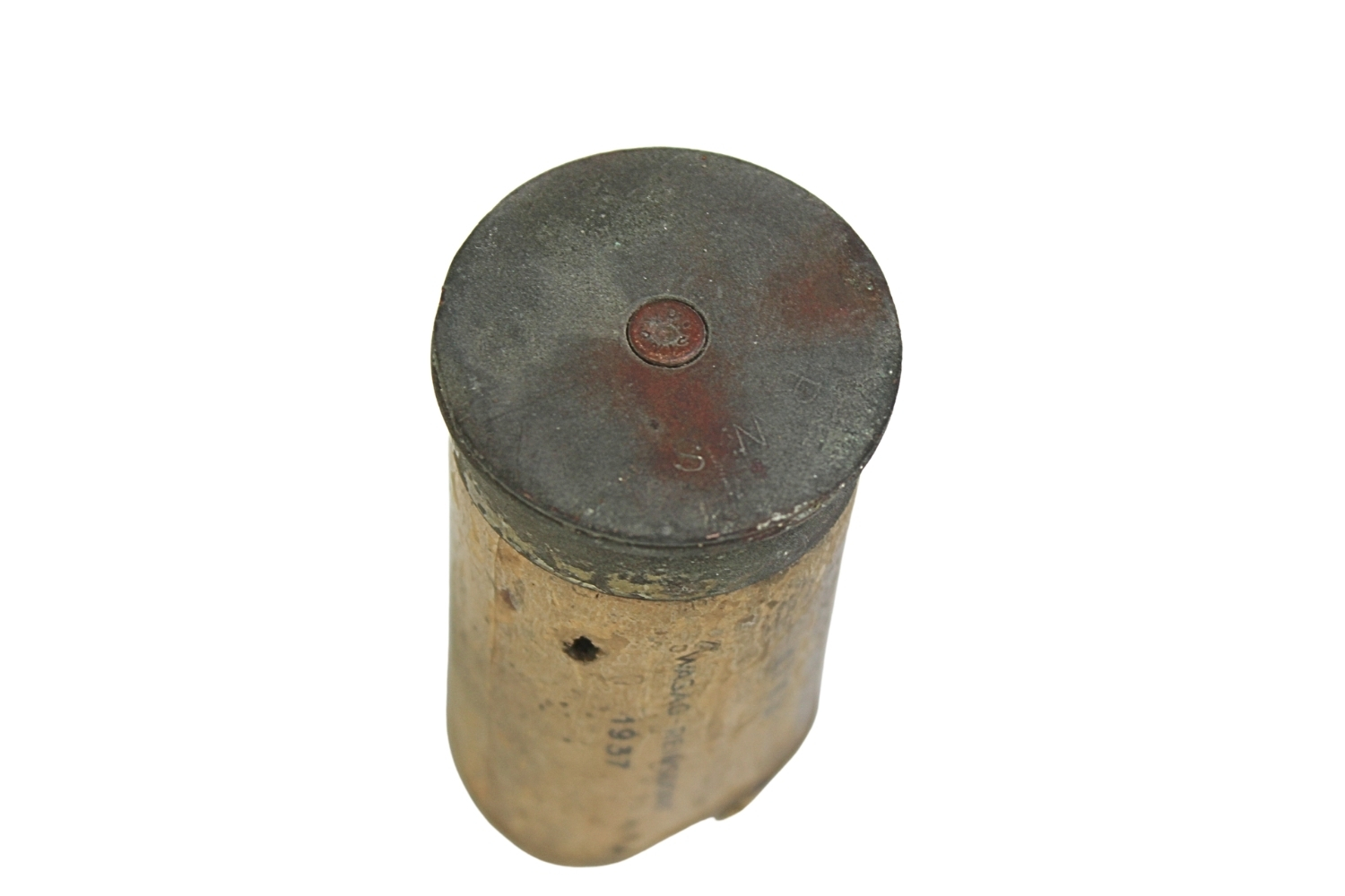 Manover-Kartusche d.I.M.W. Wasag-Reinsdorf 1937 Ślepa