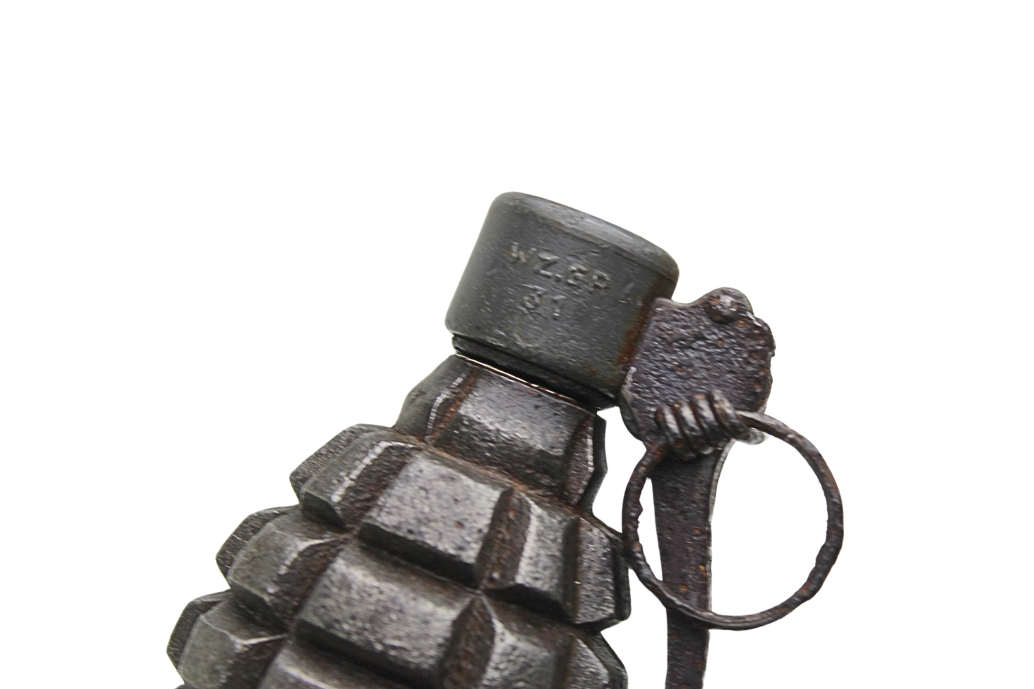 II RP Granat obronny wz.33 skorupa dekoracyjna 