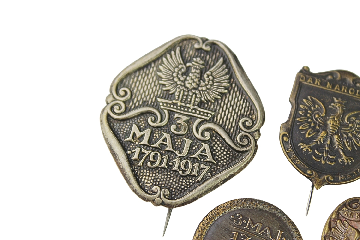 II RP Zestaw Odznak patriotycznych 