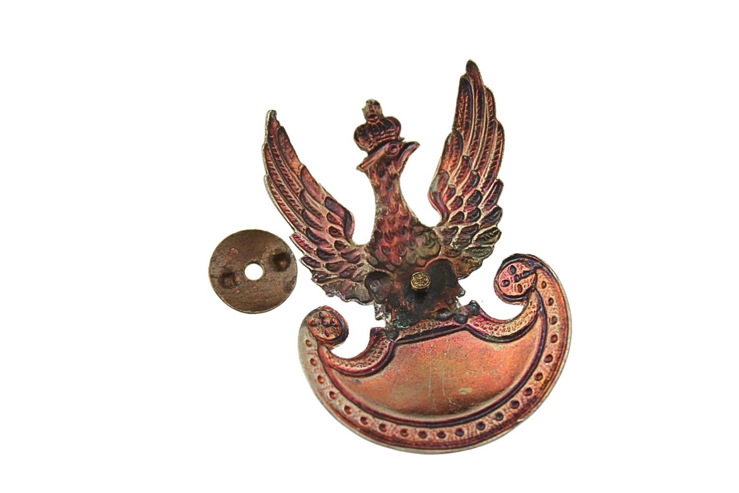 II RP Orzeł wz.19 Biały metal 