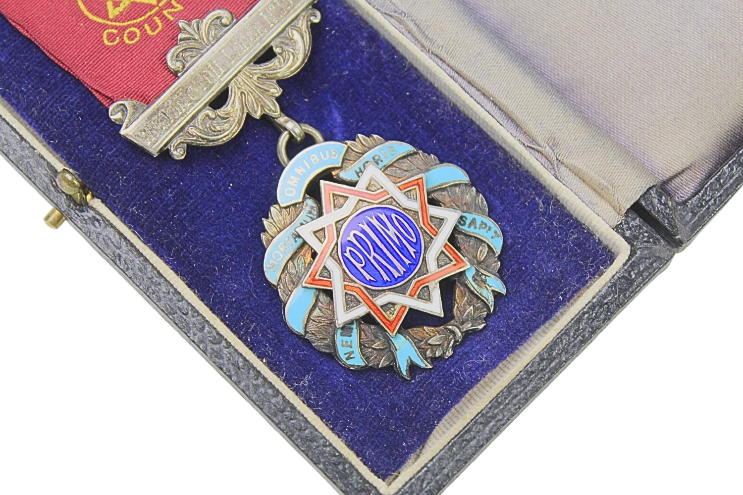 ODZNACZENIE ZAKON MASOŃSKI BAWOŁÓW ROAB SREBRO 1938