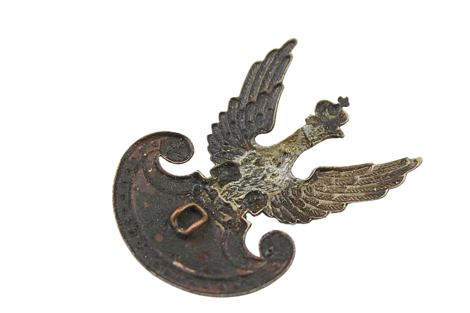 II RP Orzeł wz.19 mocowany na omegi