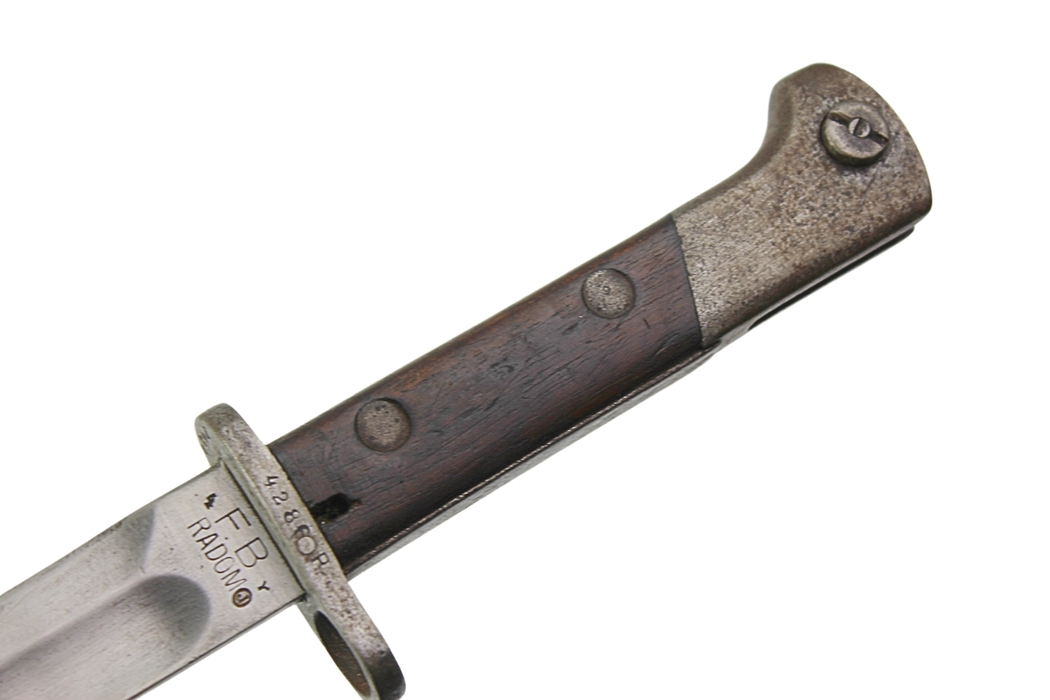 II RP Bagnet wz.28 F.B. Radom o podwyższonej kontroli „Jotka” pochwa orzełek