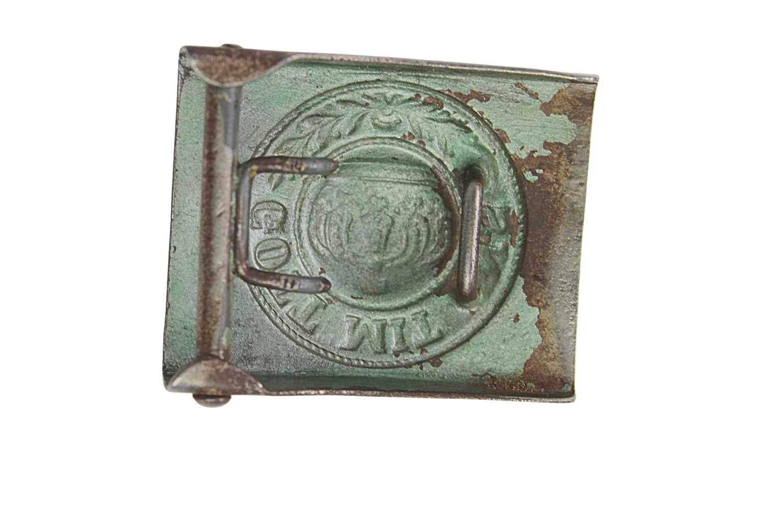 Pruski pas z klamrą Gott Mit Uns 