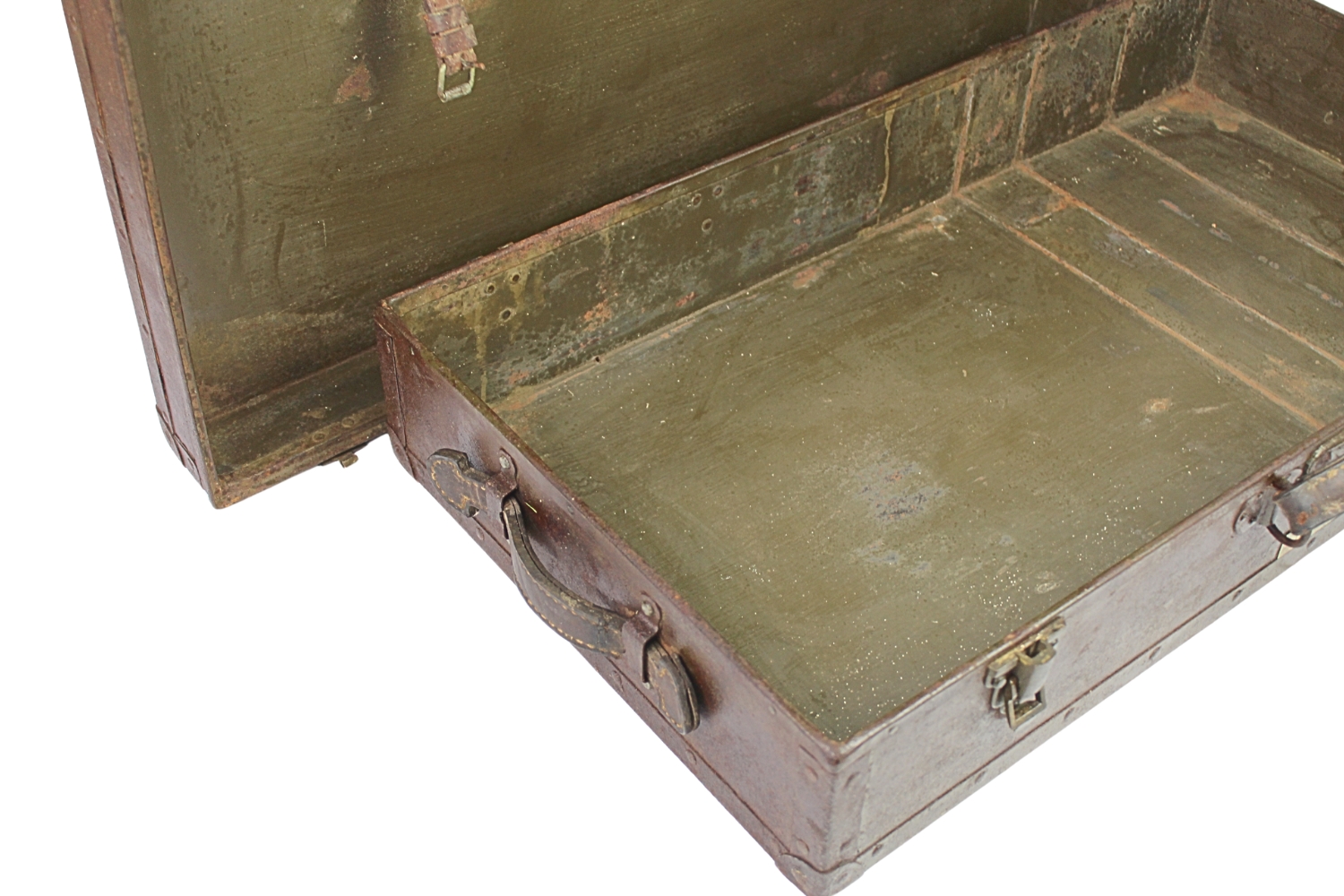 II RP Skrzynie WP na zestaw do odprawiania mszy polowej Roszkowski Warszawa 1939Unikat