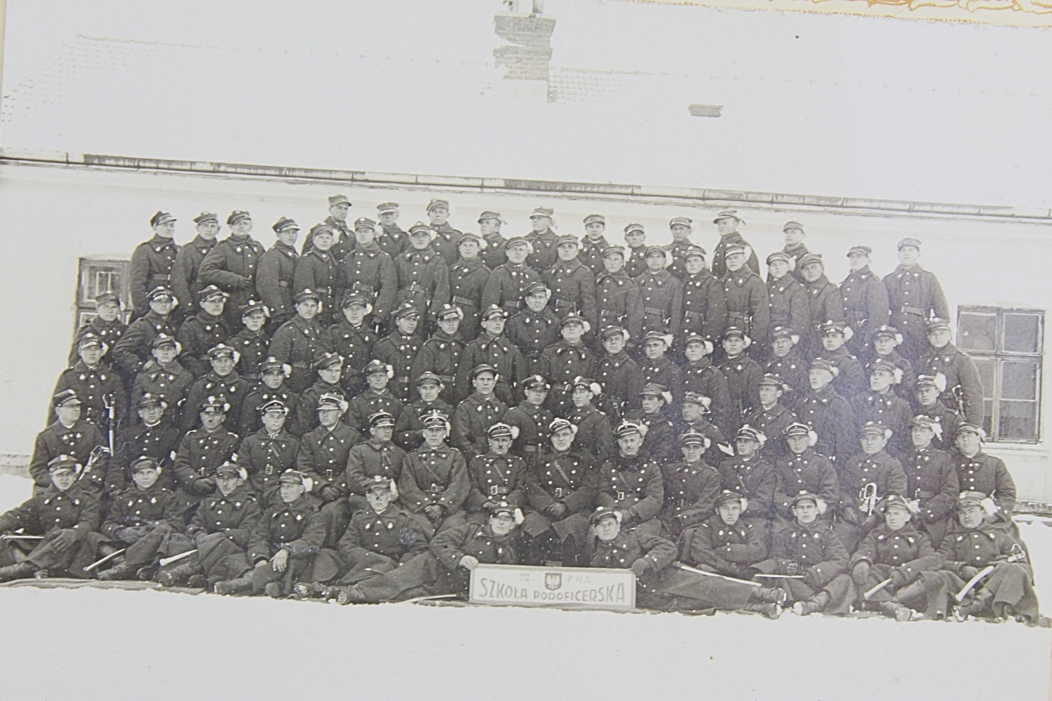 II RP Świadectwo ukończenia szkoły podoficerskiej 22 Pułk Art. Polowej