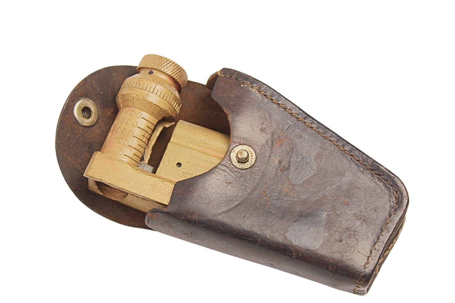 II RP Celownica CKM Hotchkiss „Cel Wilno” z pokrowcem