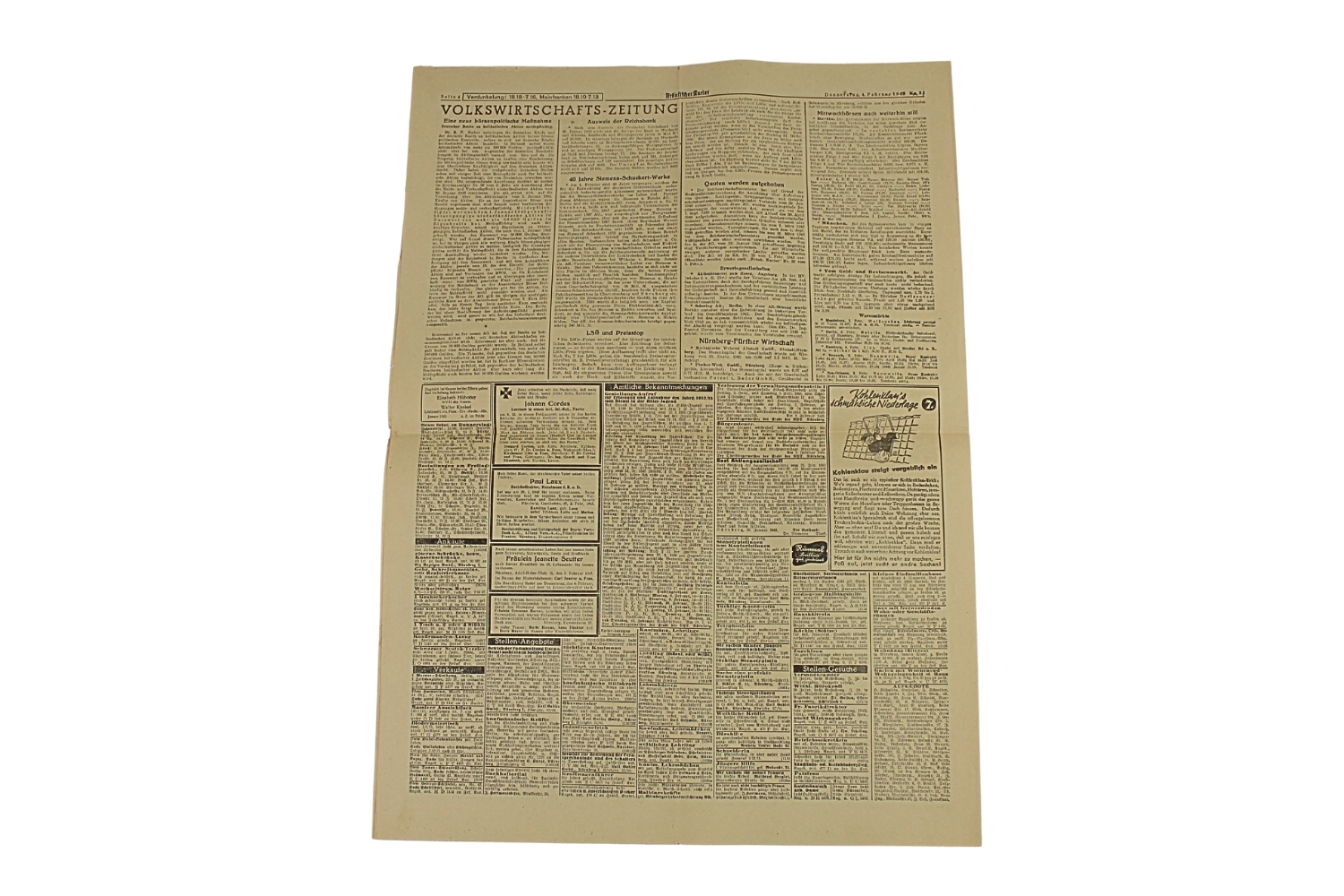 GAZETA FRANKFURT KURIER STALINGRAD