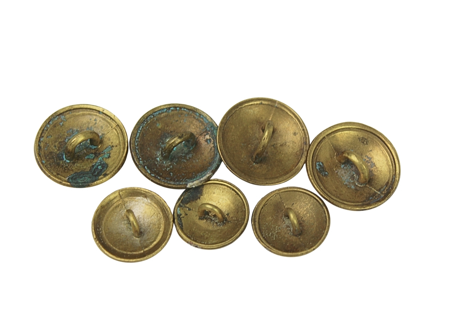 ZESTAW 7 GUZIKÓW wz.45