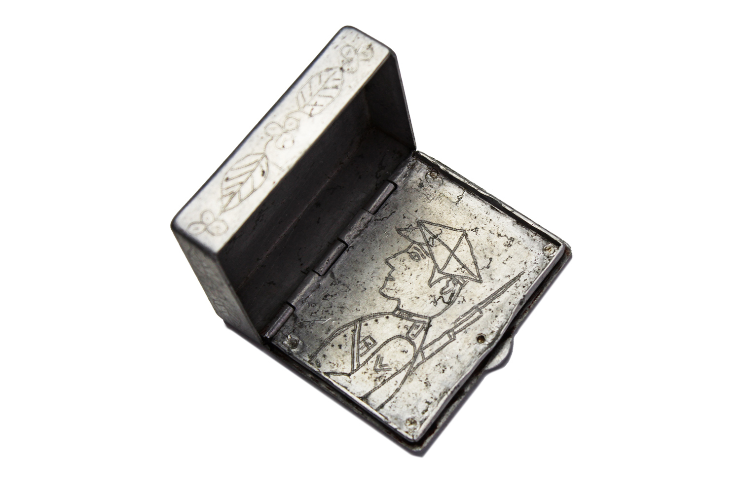 Polska sztuka okopowa papierośnica