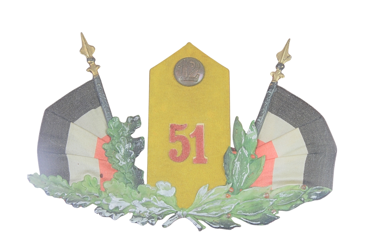 NIEMCY PAMIĄTKOWA RAMKA Z PRUSKIEJ SŁUŻBY WOJSKOWEJ