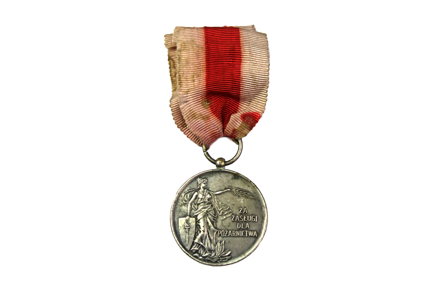 II RP Srebrny Medal za zasługi dla pożarnictwa