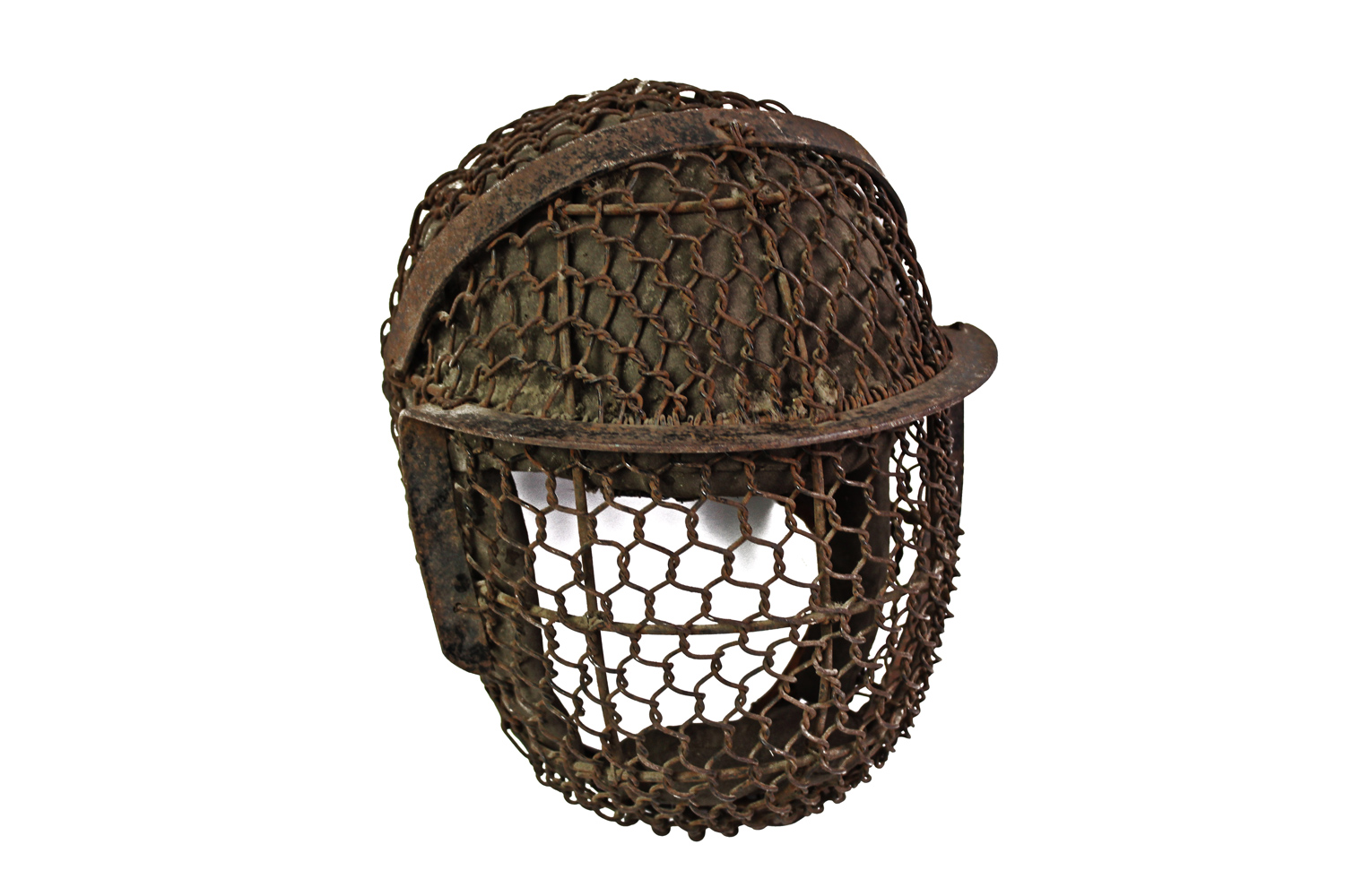 Zabytkowa maska do szermierki