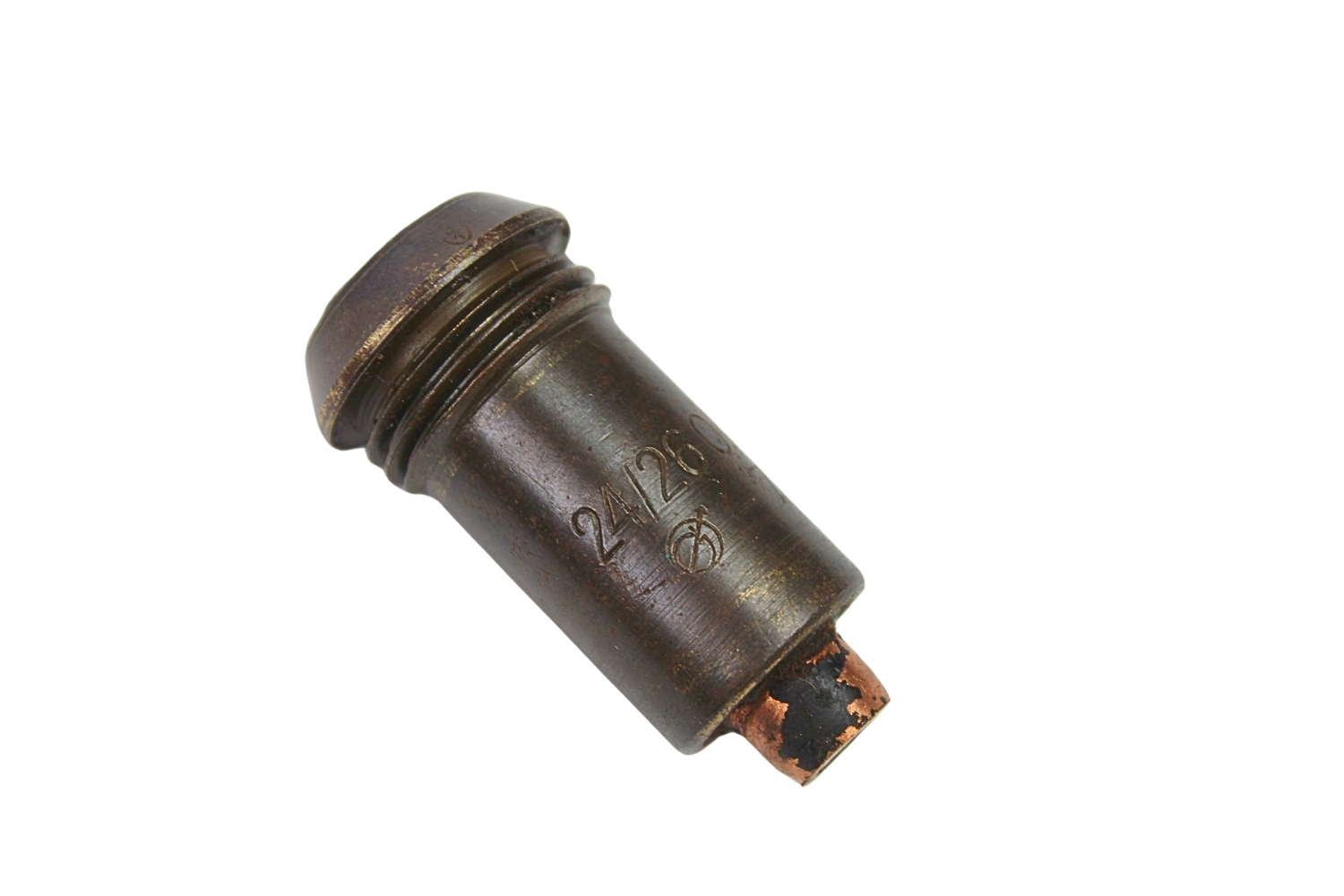 II RP GRANATNIK 46 MM WZ. 36 SKORUPA DEKORACYJNA Z ZAPALNIKIEM