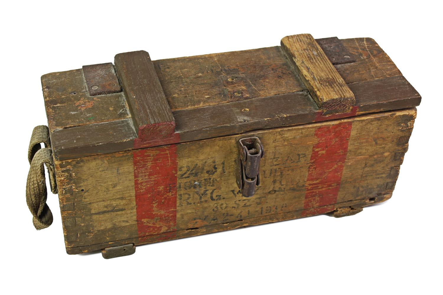 II RP Skrzynka na 30szt. zapalników R.Y.G. wz.1918