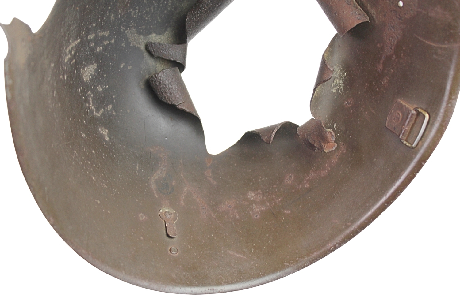 I RP HEŁM WZ. 31 PRZESTRZELONY RELIKT Strych 