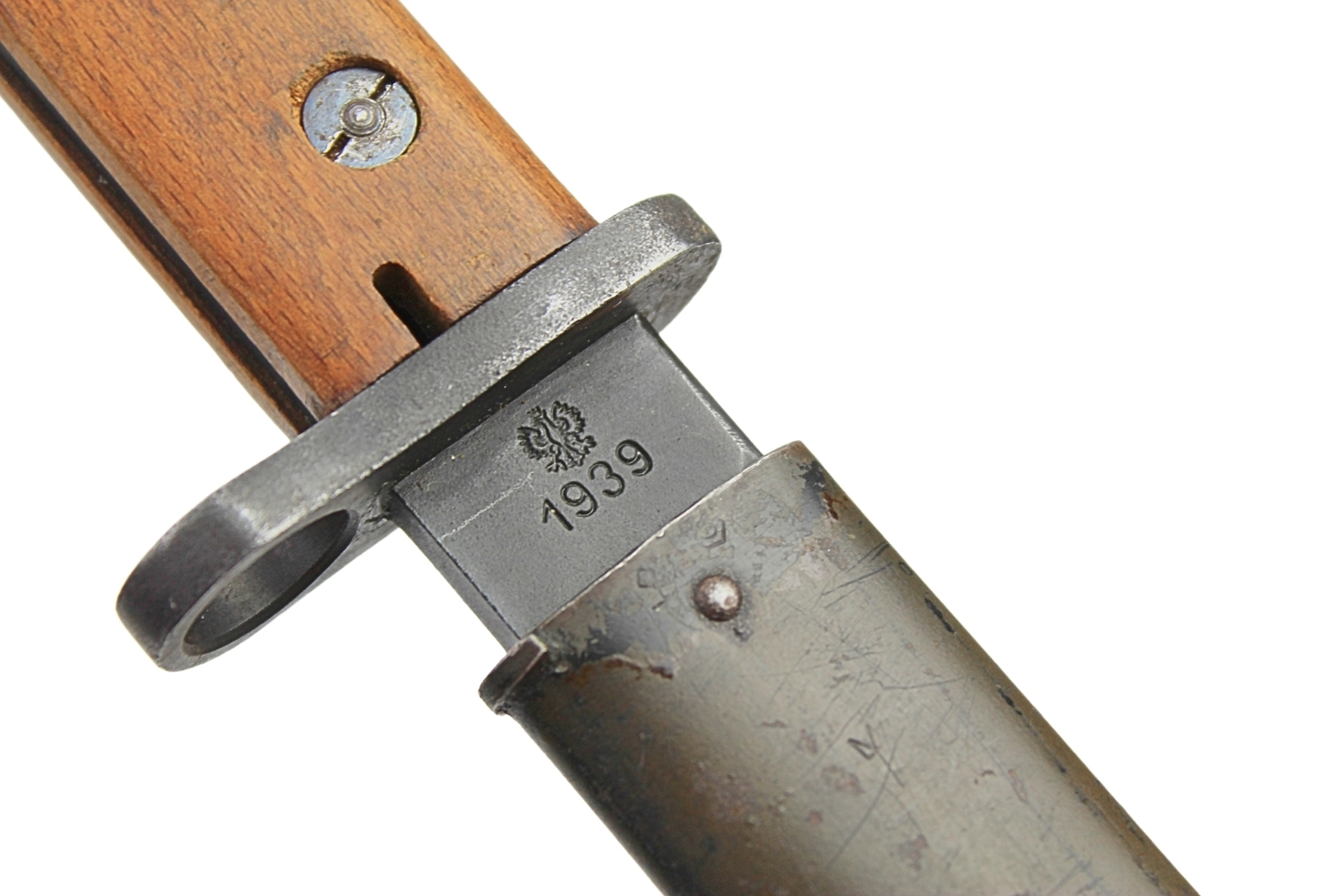 II RP Bagnet wz.29 F.B. Radom 1939 Mobilizacyjny Parkeryzowany