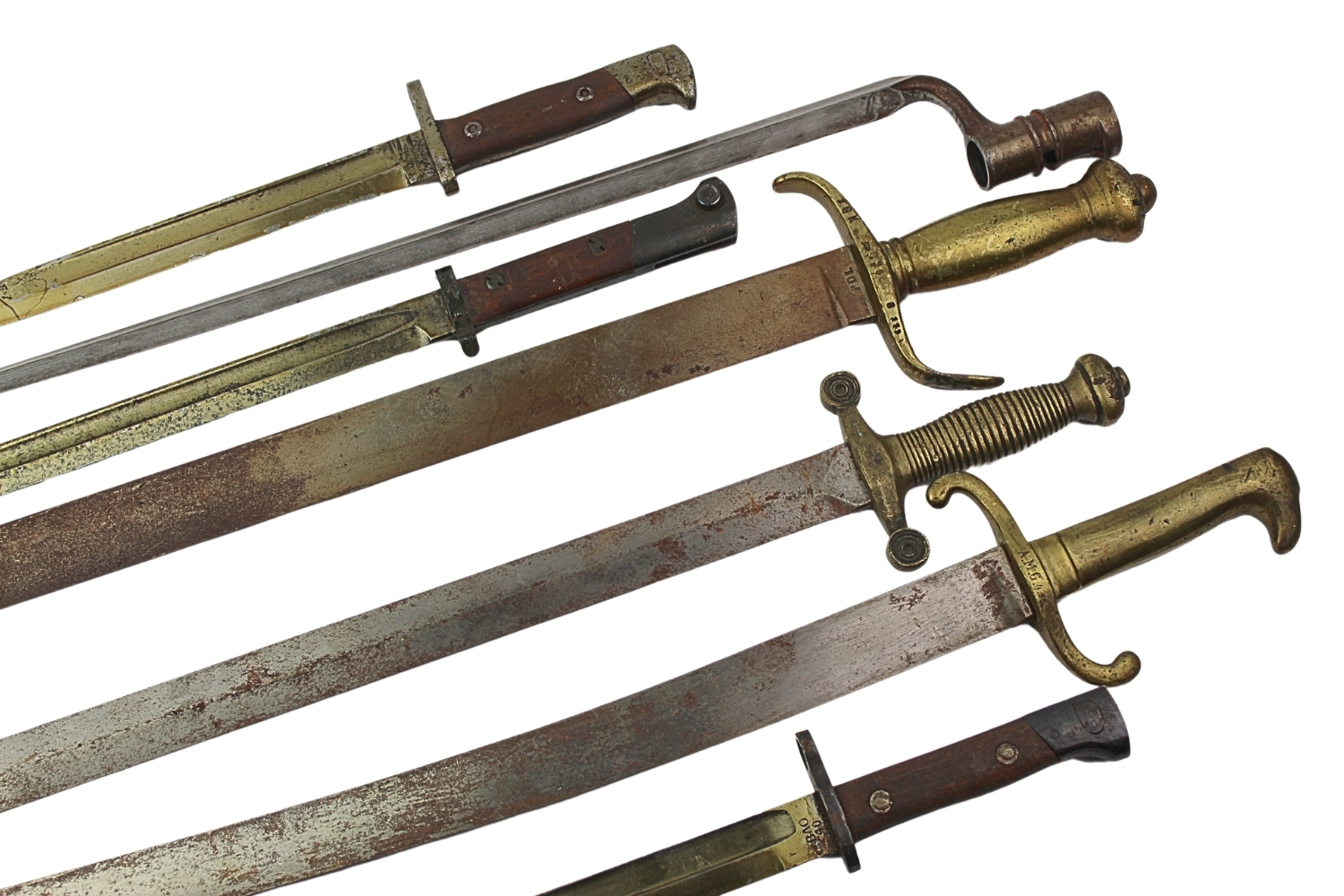 Zestaw bagnetów, tasaków