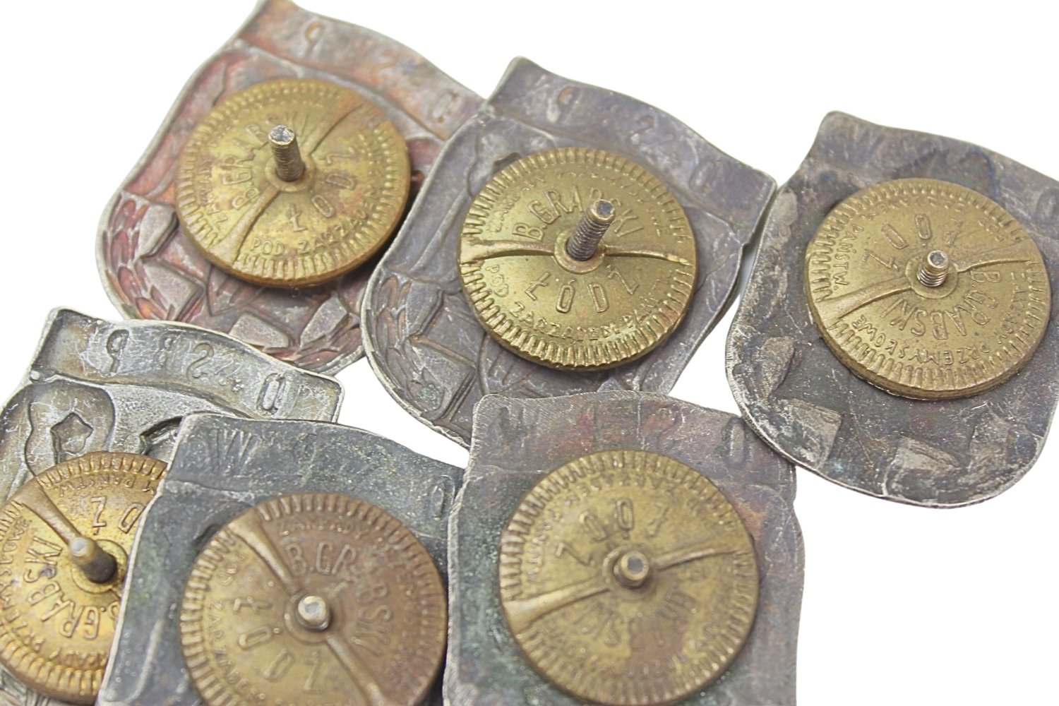 Odznaki OSP OSPW zestaw