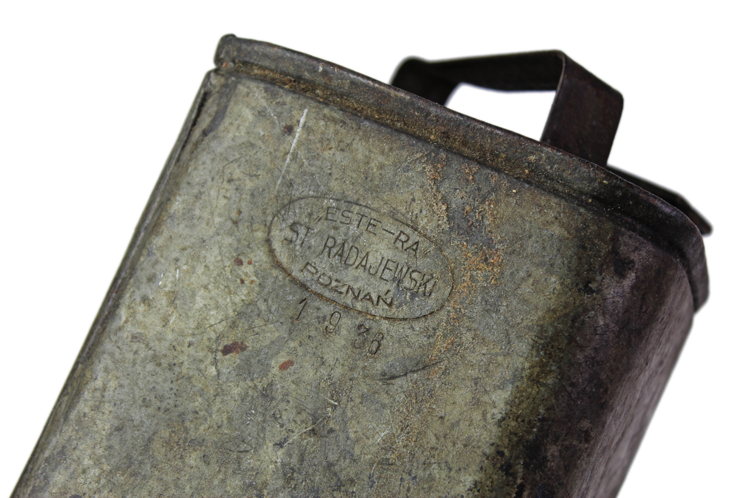 II RP Pojemnik no olej Este-Ra Radajewski Poznań 1936 