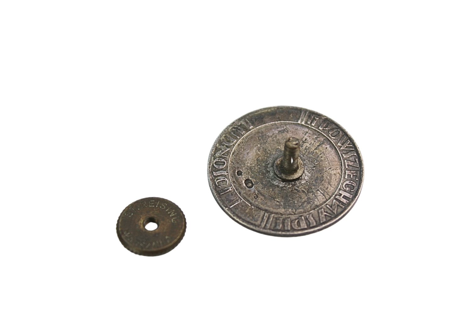 II RP Odznaka Za ofiarną pracę 1931 srebro