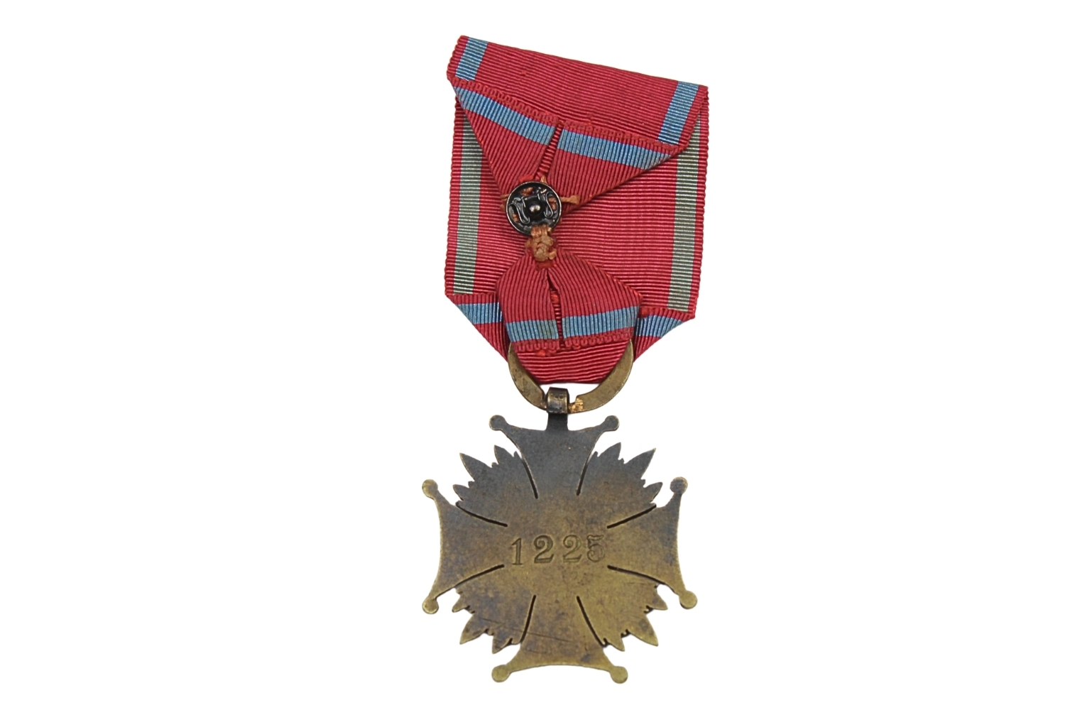 II RP BRĄZOWY KRZYŻ ZASLUGI NUMEROWANY