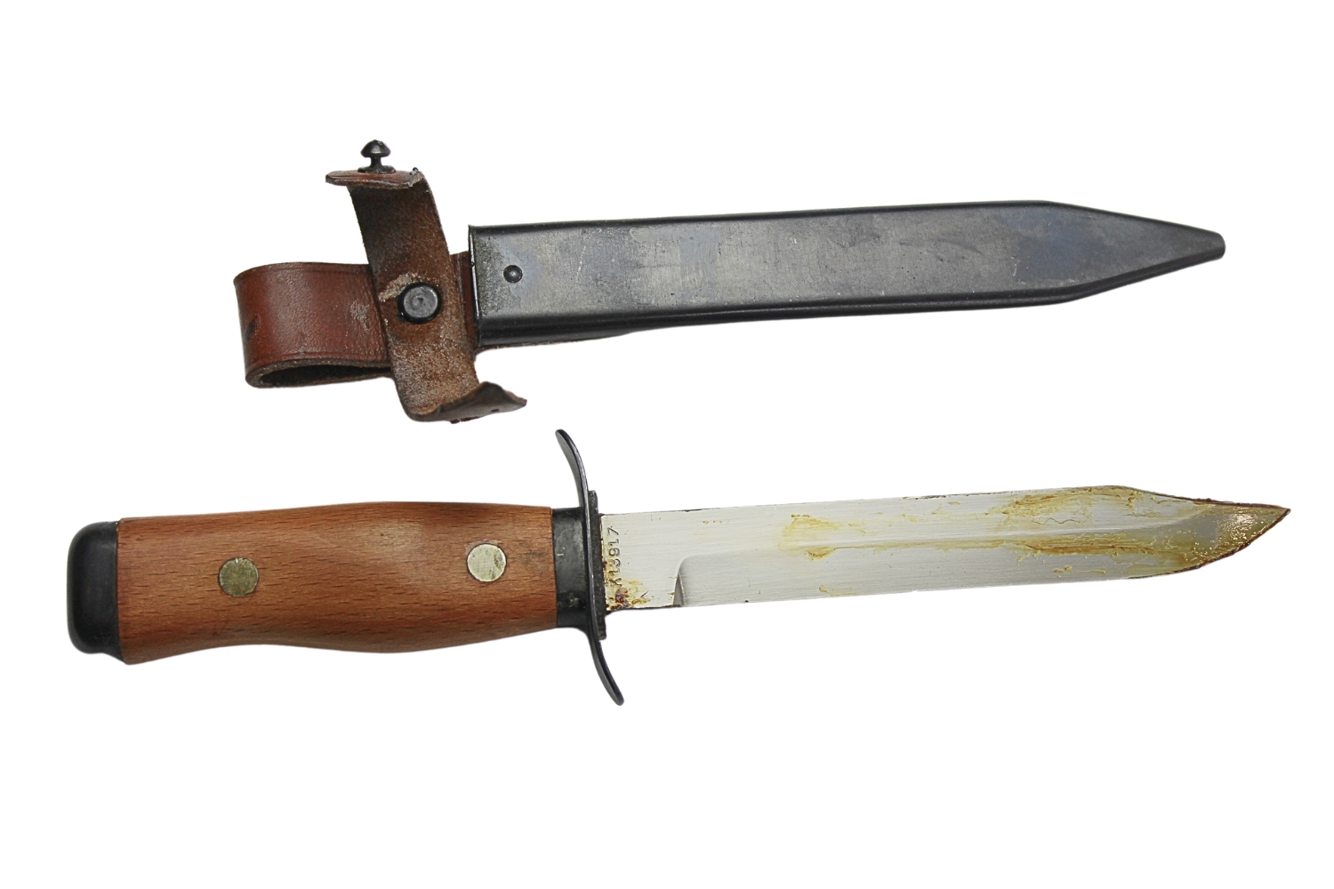 Nóż szturmowy wz.55 F.B. Radom 1955 zgodny