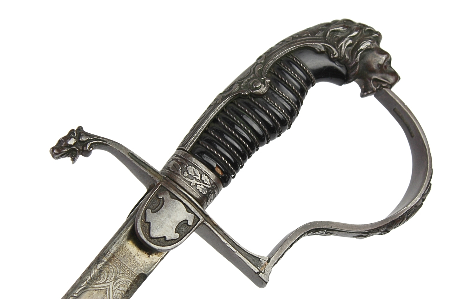 Szabla niemiecka oficera artylerii Saksonia XIXw.