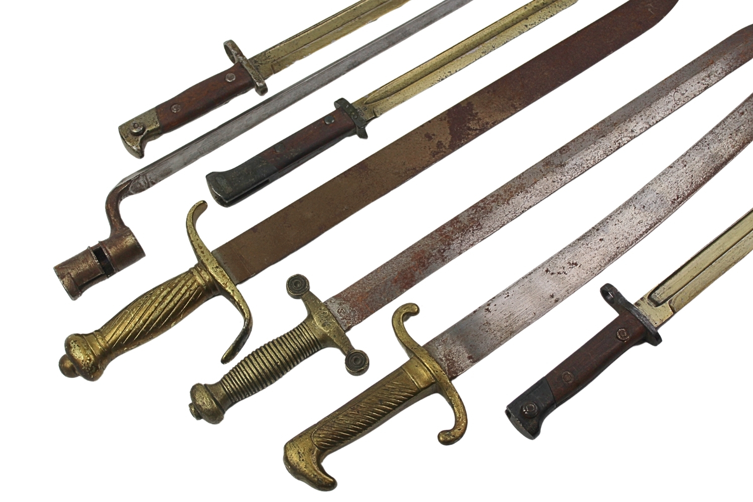 Zestaw bagnetów, tasaków