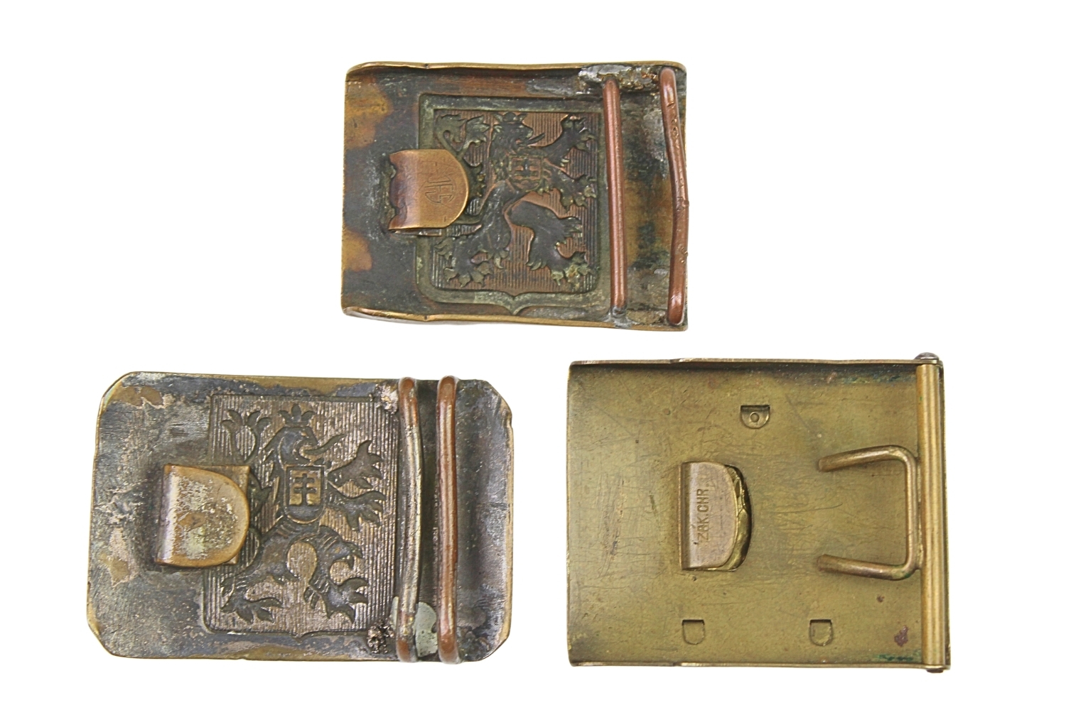 ZESTAW KLAMER CZECHOSŁOWACKIEJ ARMII