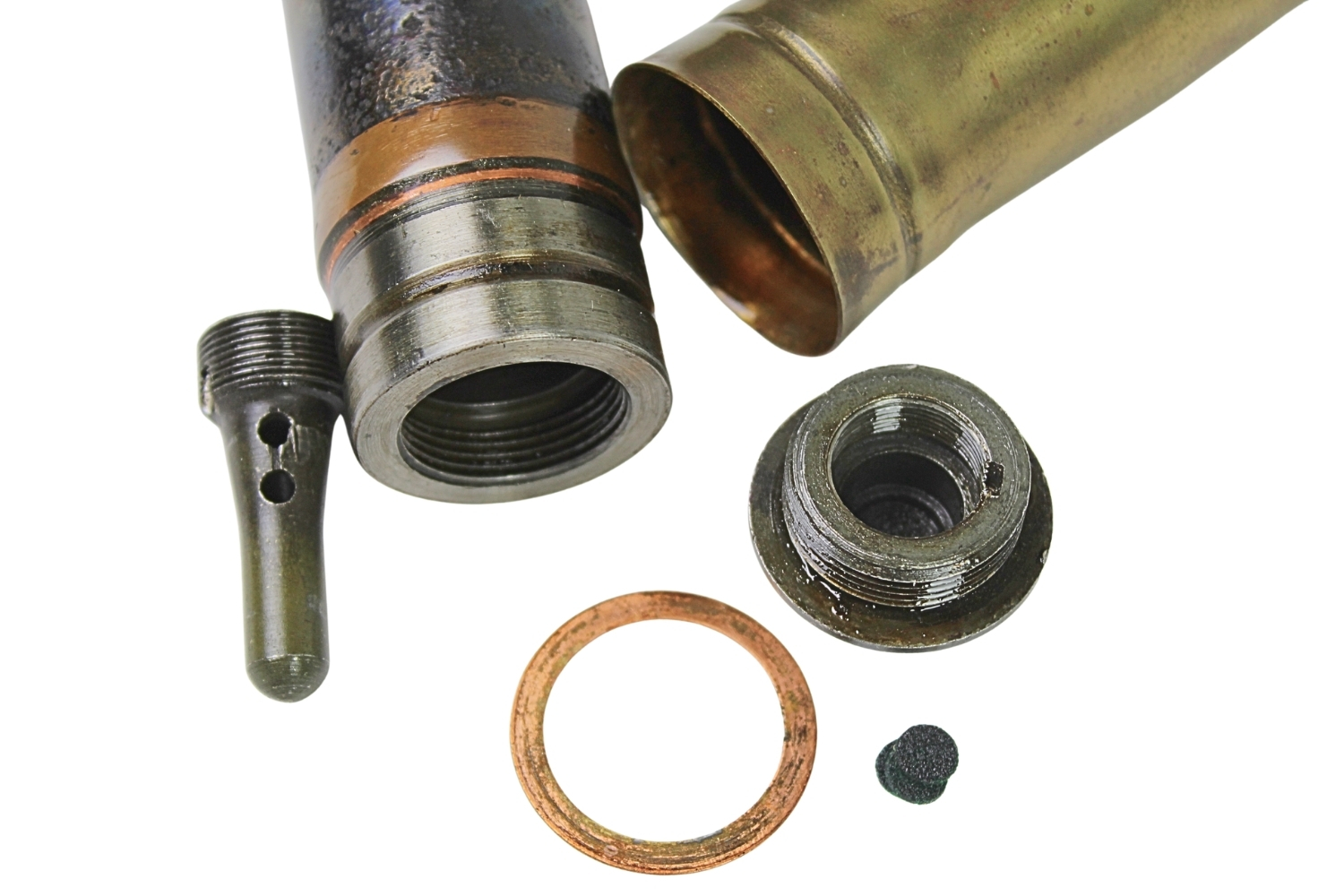 II RP NABÓJ BOFORS 37MM WZ. 36 P.PANC SKORUPA DEKORACYJNA