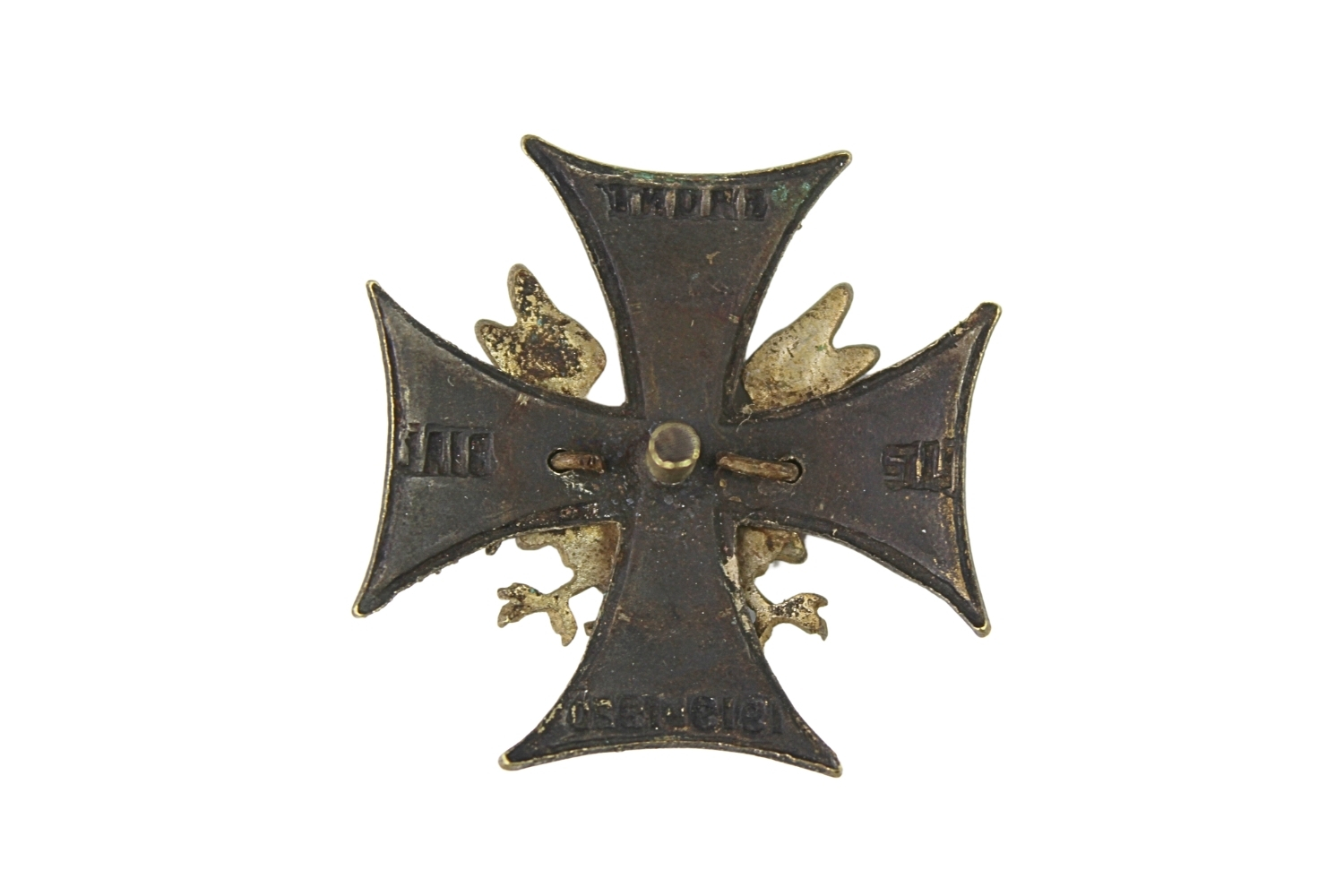 II RP Odznaka Front Litewsko- Białoruski wraz z legitymacją