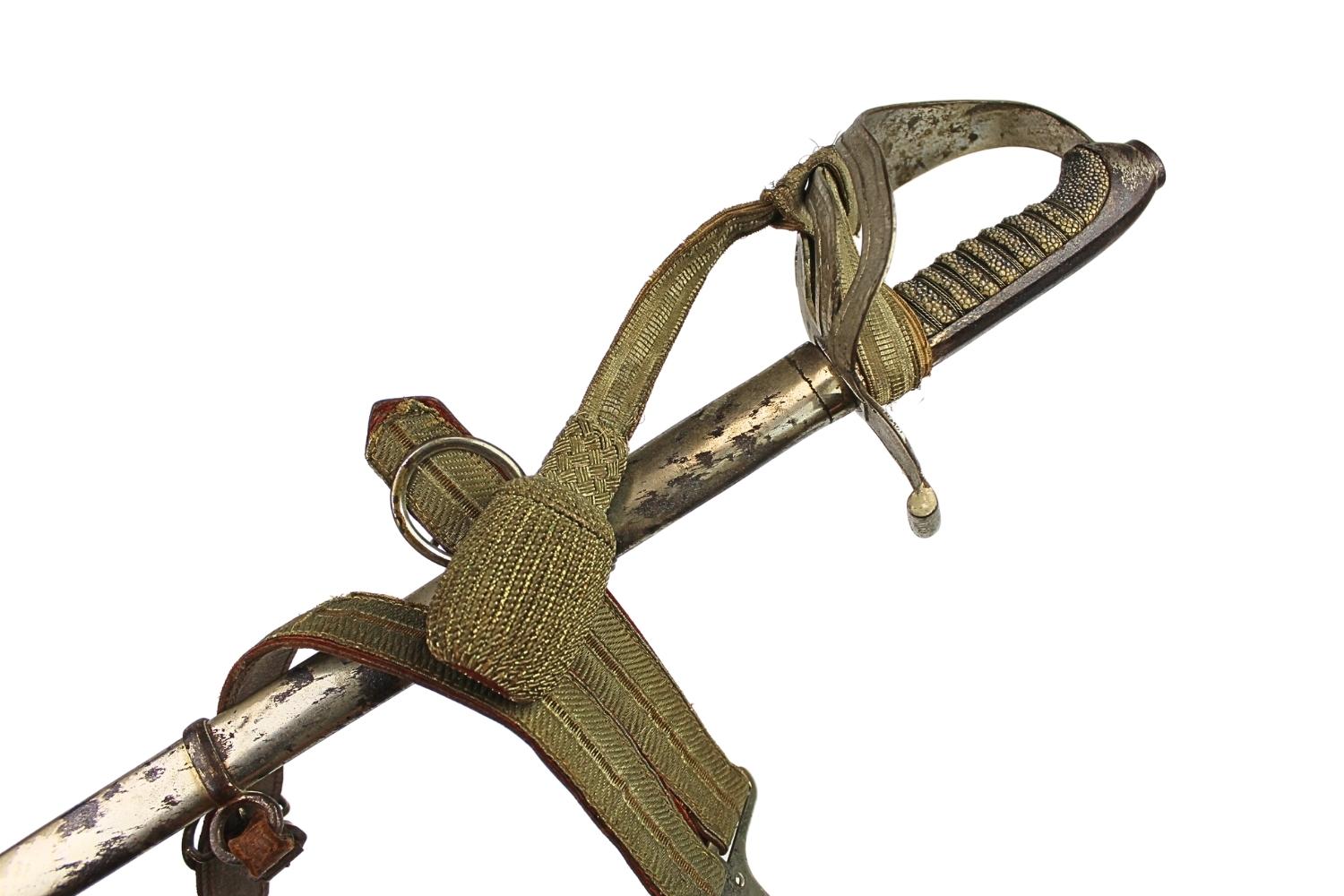 Szabla Czechosłowacka CET HSH z temblakiem i rapciami 