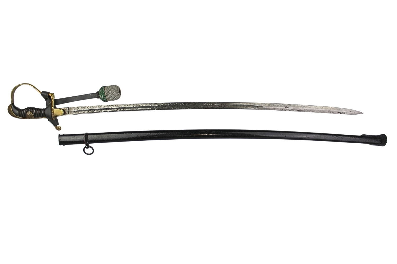 Szabla oficera Wehrmachtu dekor z temblakiem