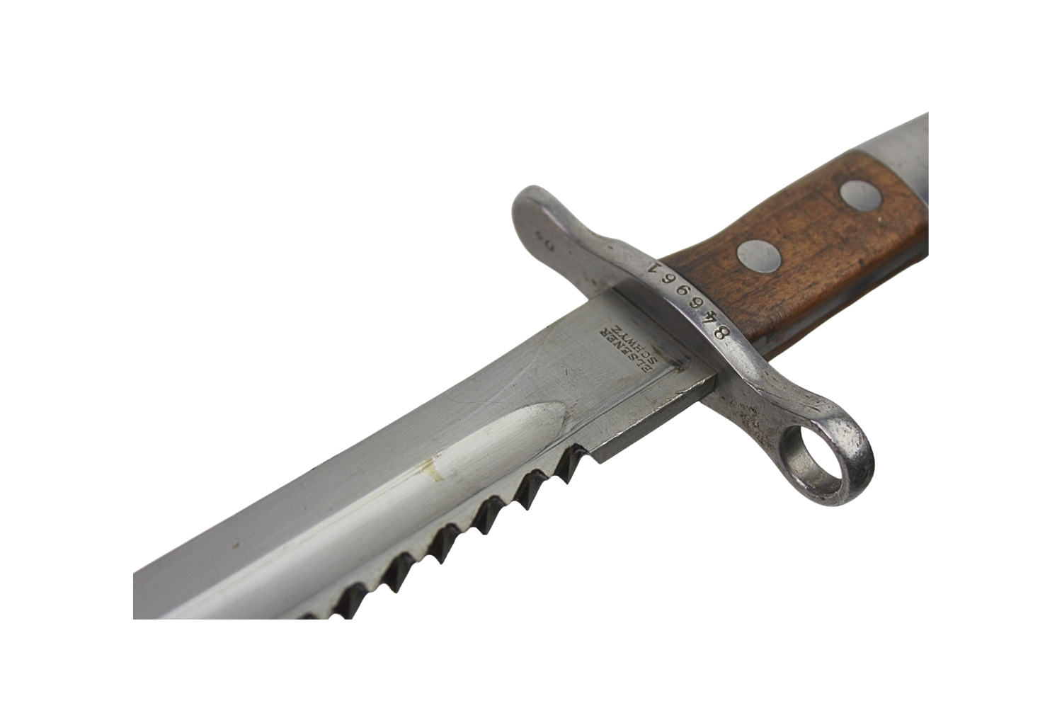 BAGNET SZWAJCARSKI M1906 SAPERSKI z piłą