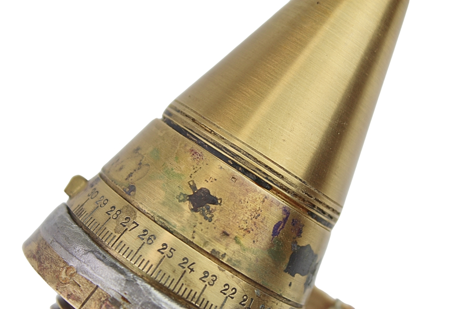 II RP Zapalnik wz.1925 Armata 75mm  wz.22 24  HEL, Gdynia 1939 Skorupa Dekoracyjna 