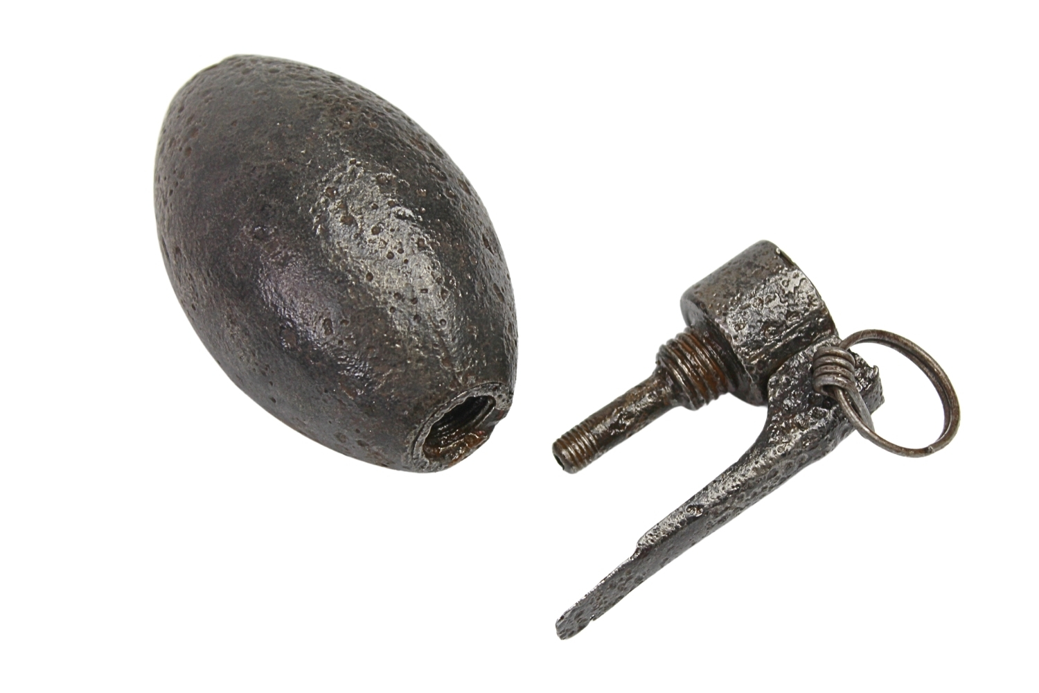 II RP Granat wz.E z zapalnikiem Kr wz.24 skorupa dekoracyjna