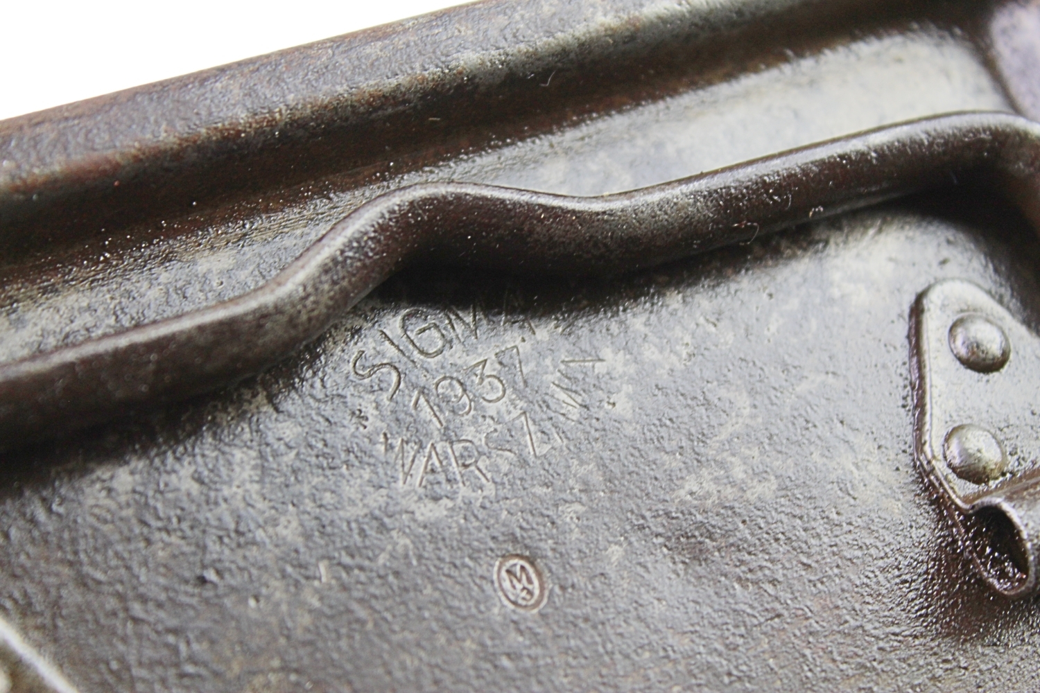 II RP SKRZYNKA CKM WZ. 30 SIGMA WARSZAWA 1937