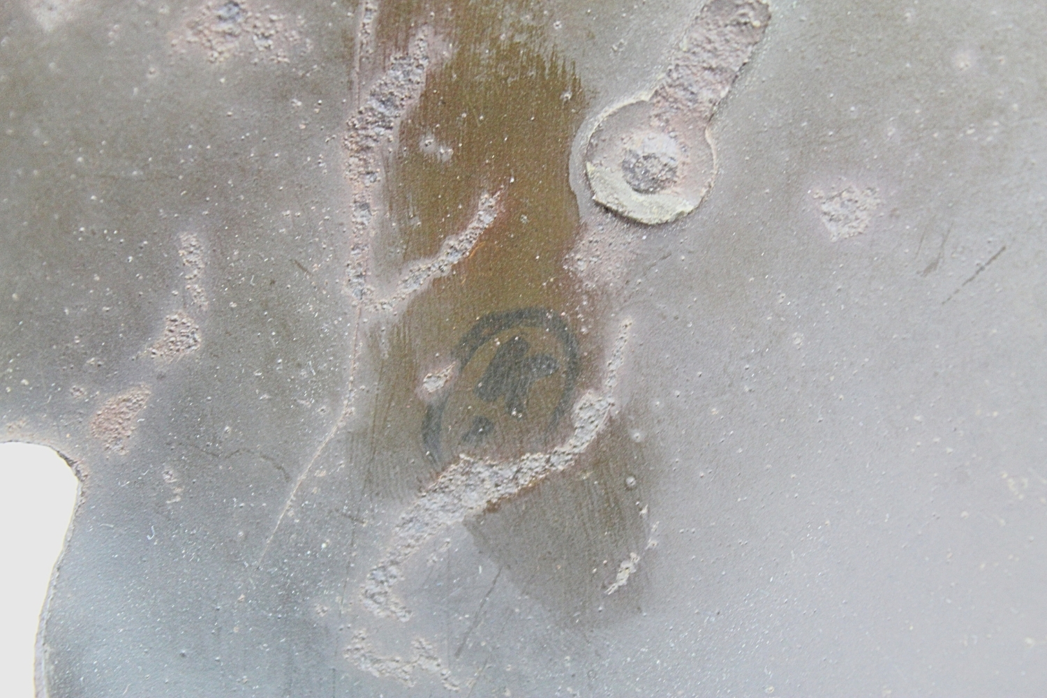 I RP HEŁM WZ. 31 PRZESTRZELONY RELIKT Strych 