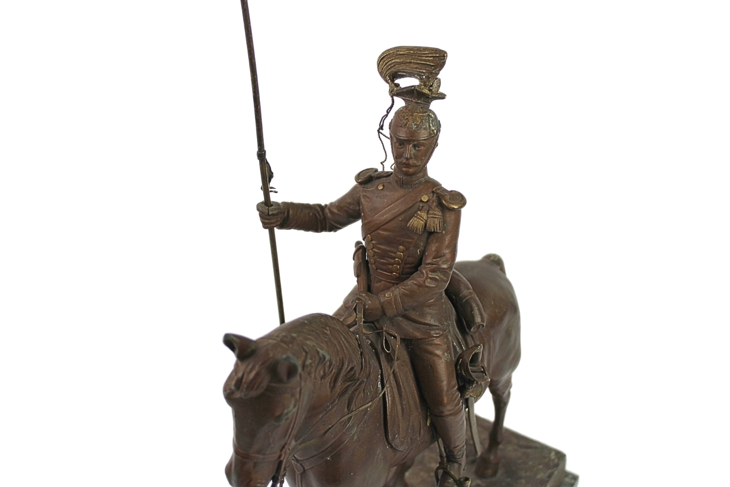 Figura pamiątkowa Ułan 1 Pułk Ułanów Gwardii 1913 