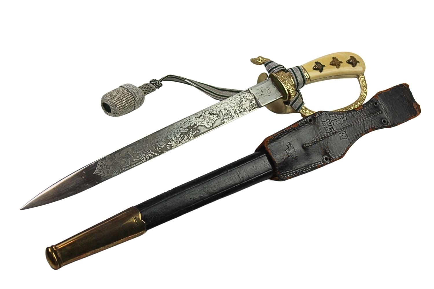 Kordelas myśliwski leśników Eickhorn Solingen 