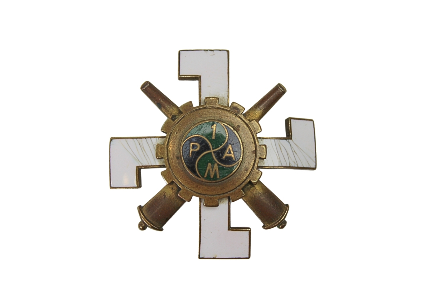 Zestaw Odznaka 1 Pułk Artylerii Motorowej, Orzeł wz.39