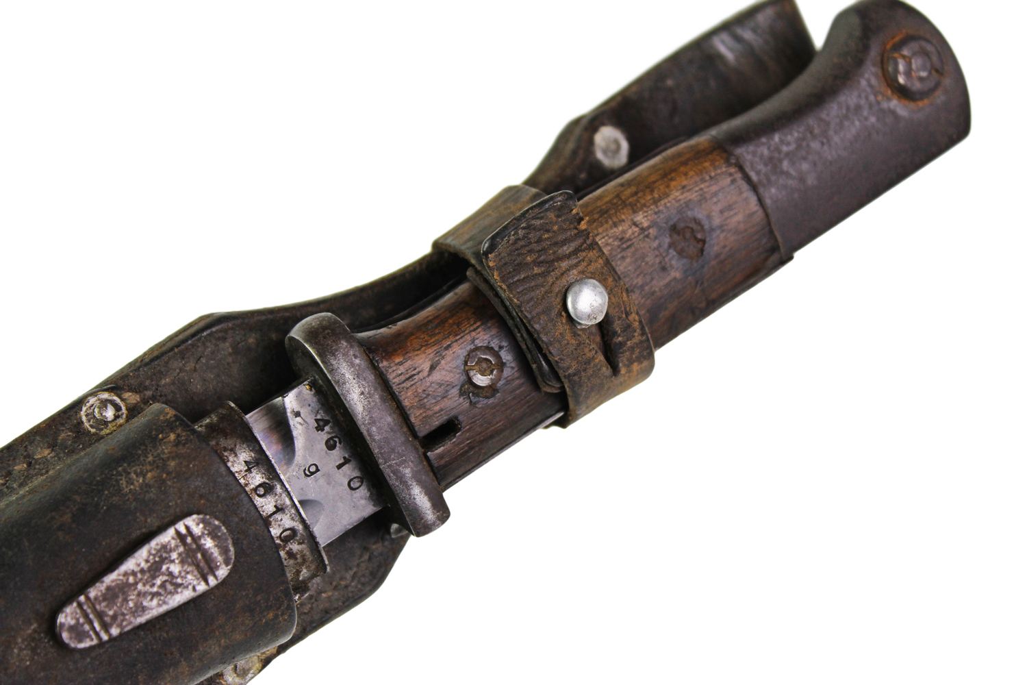 Bagnet niemiecki S84 98 W.K.C. 1937 z żabką zgodny 