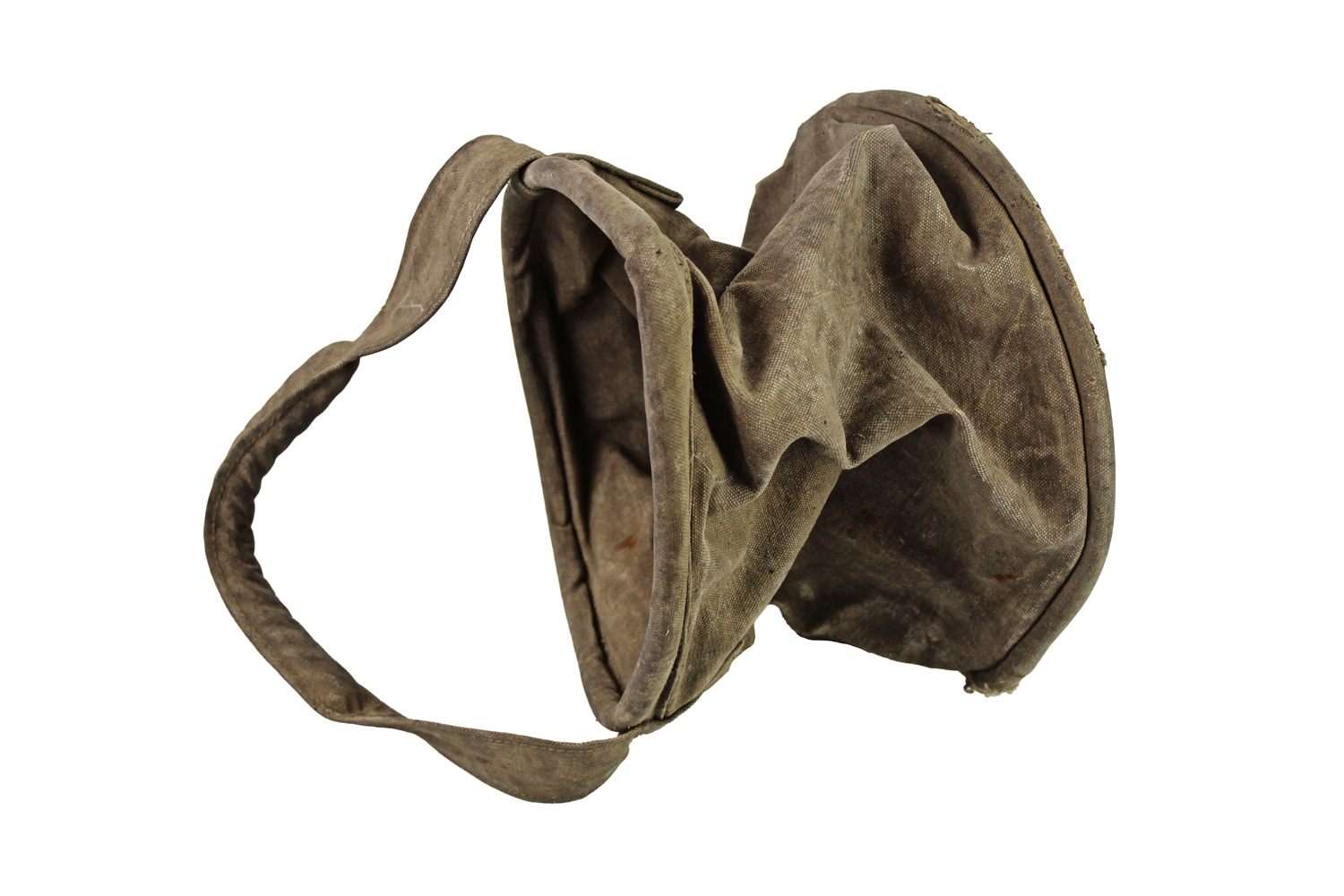 II RP Kawaleria Brezentowe Wiadro do pojenia koni pieczątki 