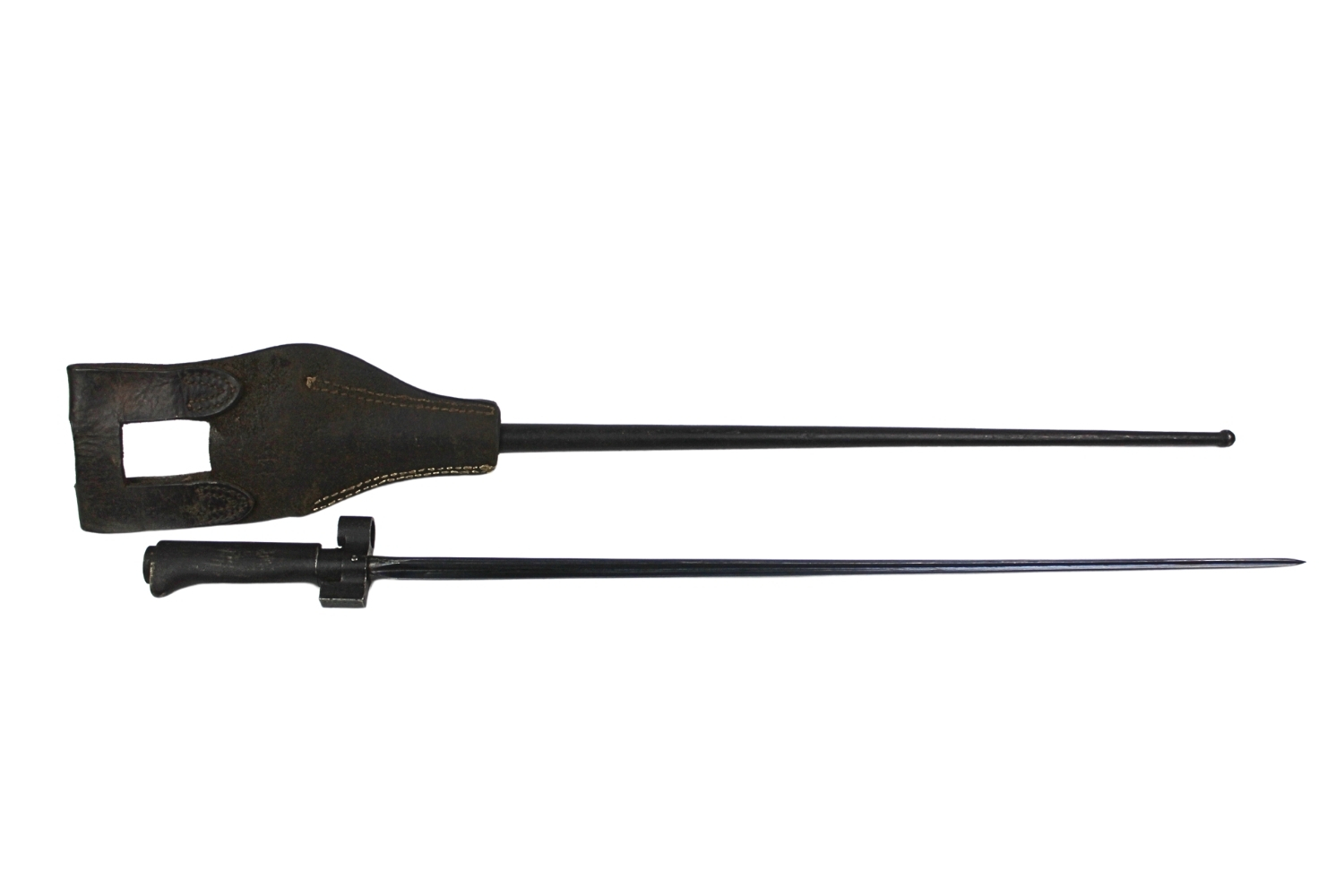 Bagnet Lebel wz.1886 żeliwo z żabką 