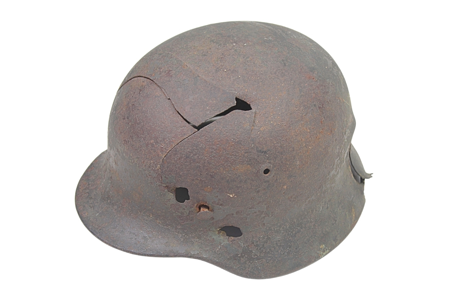 HEŁM M40 PRZESTRZELONY