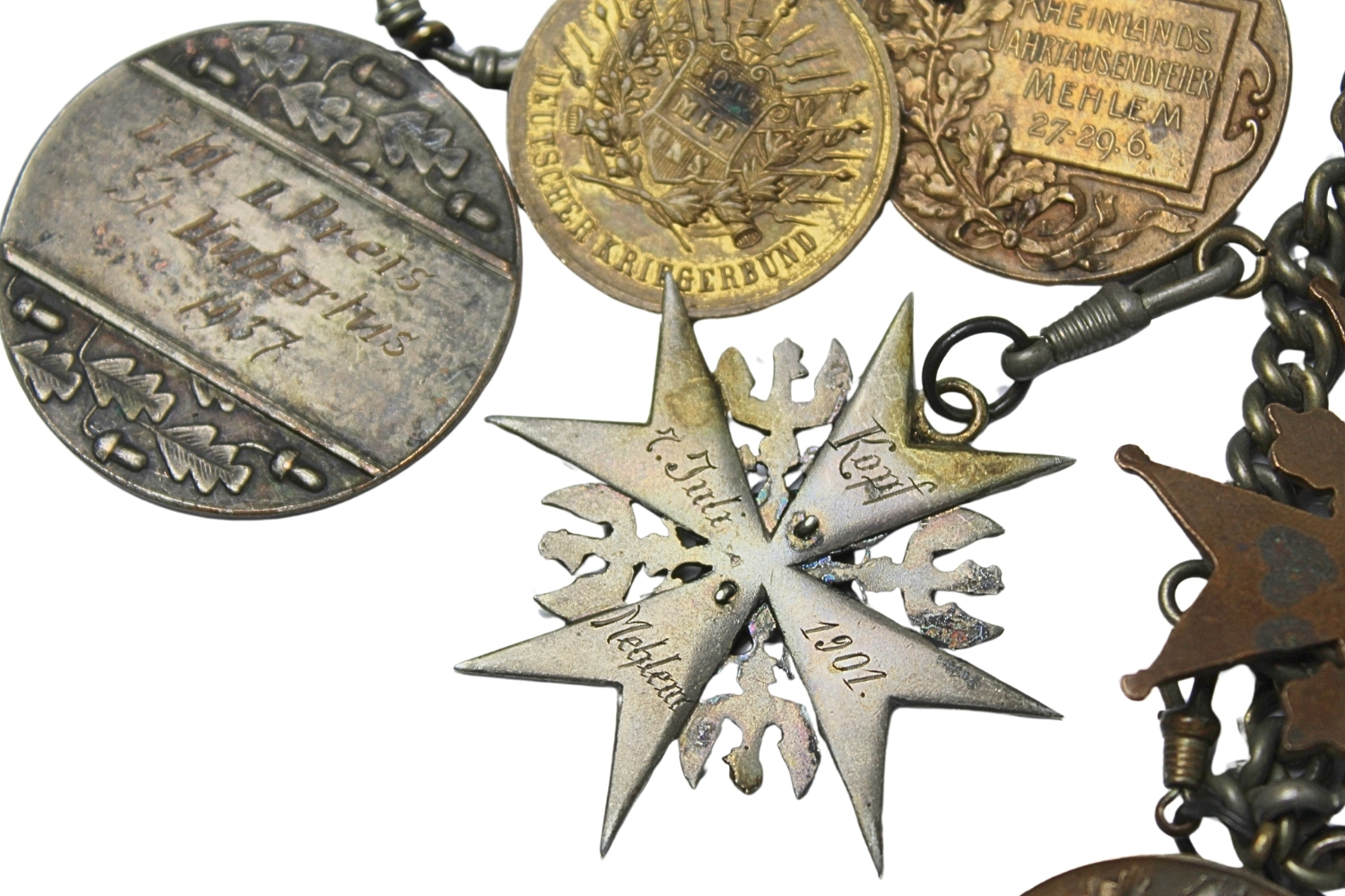 Zestaw medali bractwo kurkowe Niemcy