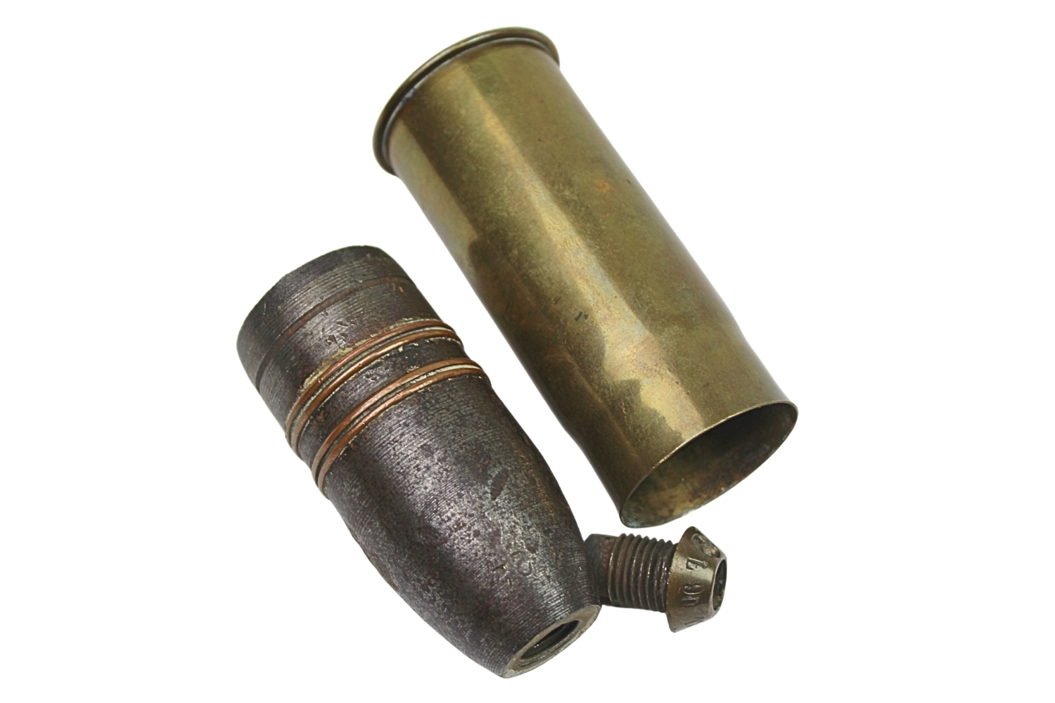 NABÓJ PUTEAUX 37 MM WZ. 18 SKORUPA DEKORACYJNA