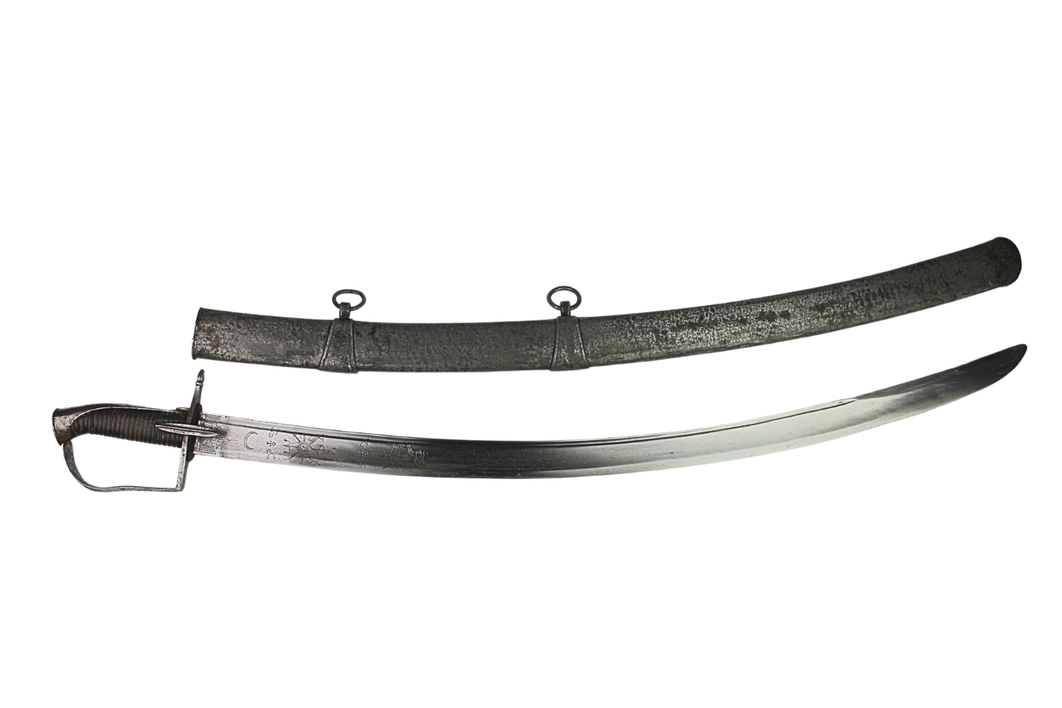 Szabla huzarska XVIII W.